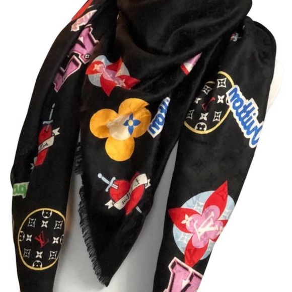 ISO LOUIS VUITTON STORIES SHAWL - Picture 2 of 2